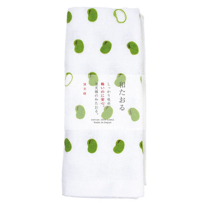 HAMAMONYO Hand Towel Face Made in Japan- SORAMAME