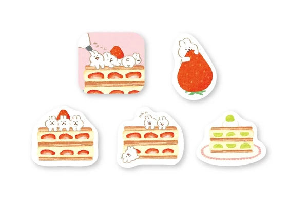 Furukawa Shiko Stickers Flake sticker Sweet Animal Sweets Shop