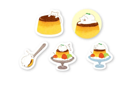 Furukawa Shiko Stickers Flake sticker Sweet Animal Sweets Shop