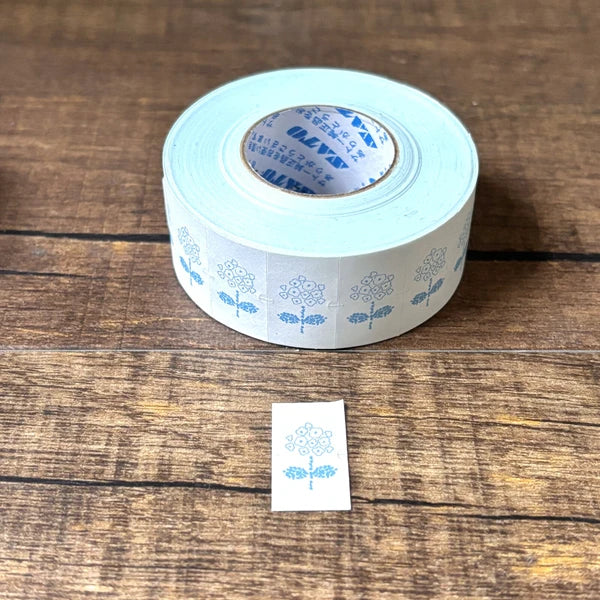 SEITOUSHA Masking Tape-flowers blue