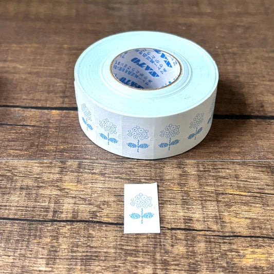 SEITOUSHA Masking Tape-flowers blue