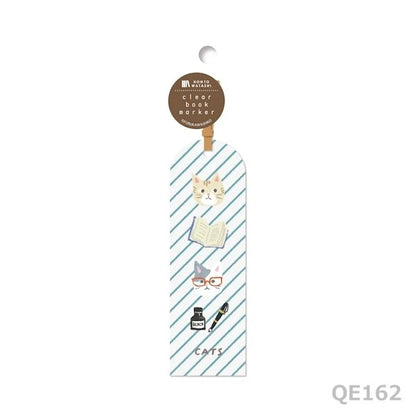 TOWA Clear Bookmark