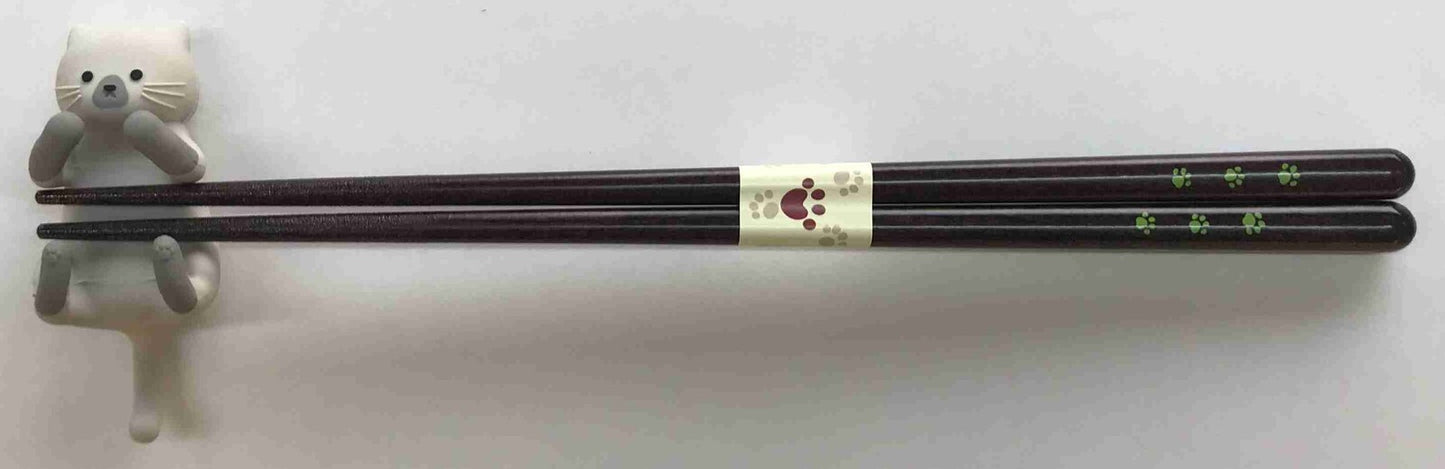 Isshida Cat Chopstick Set