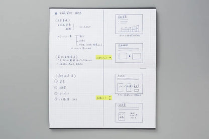 KOKUYO Sketch Field Notebook 3mm Grid