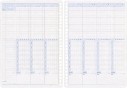 KOKUYO Campus Study Planner Loose-Leaf B5 30 Sheets