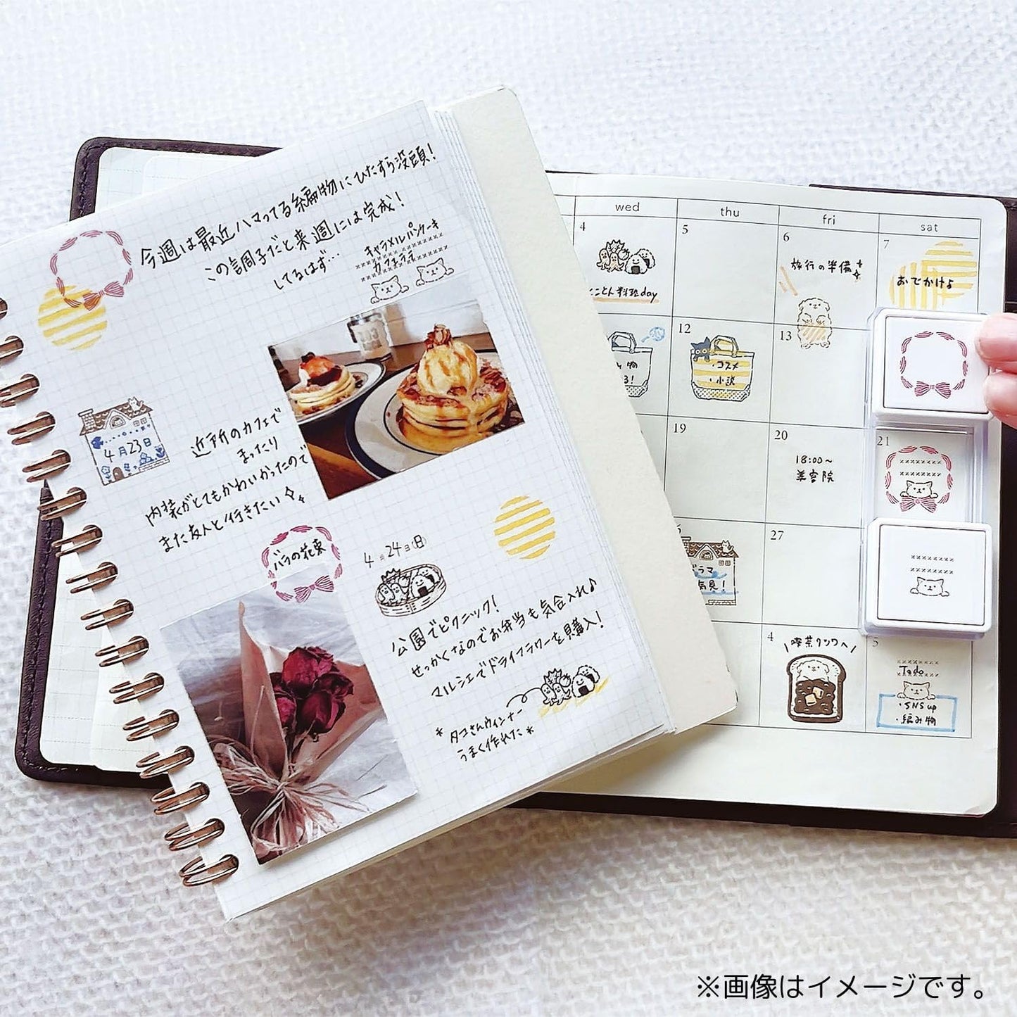 Kutsuwa Hancoco Slide Layered Stamp