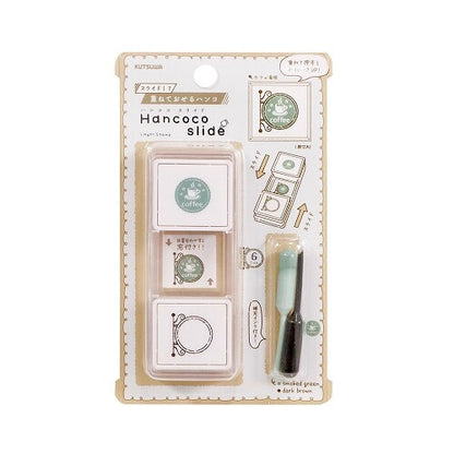Kutsuwa Hancoco Slide Layered Stamp