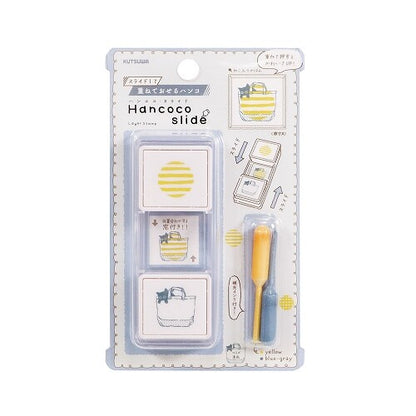 Kutsuwa Hancoco Slide Layered Stamp