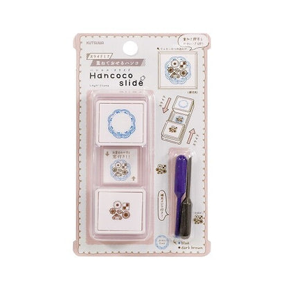Kutsuwa Hancoco Slide Layered Stamp