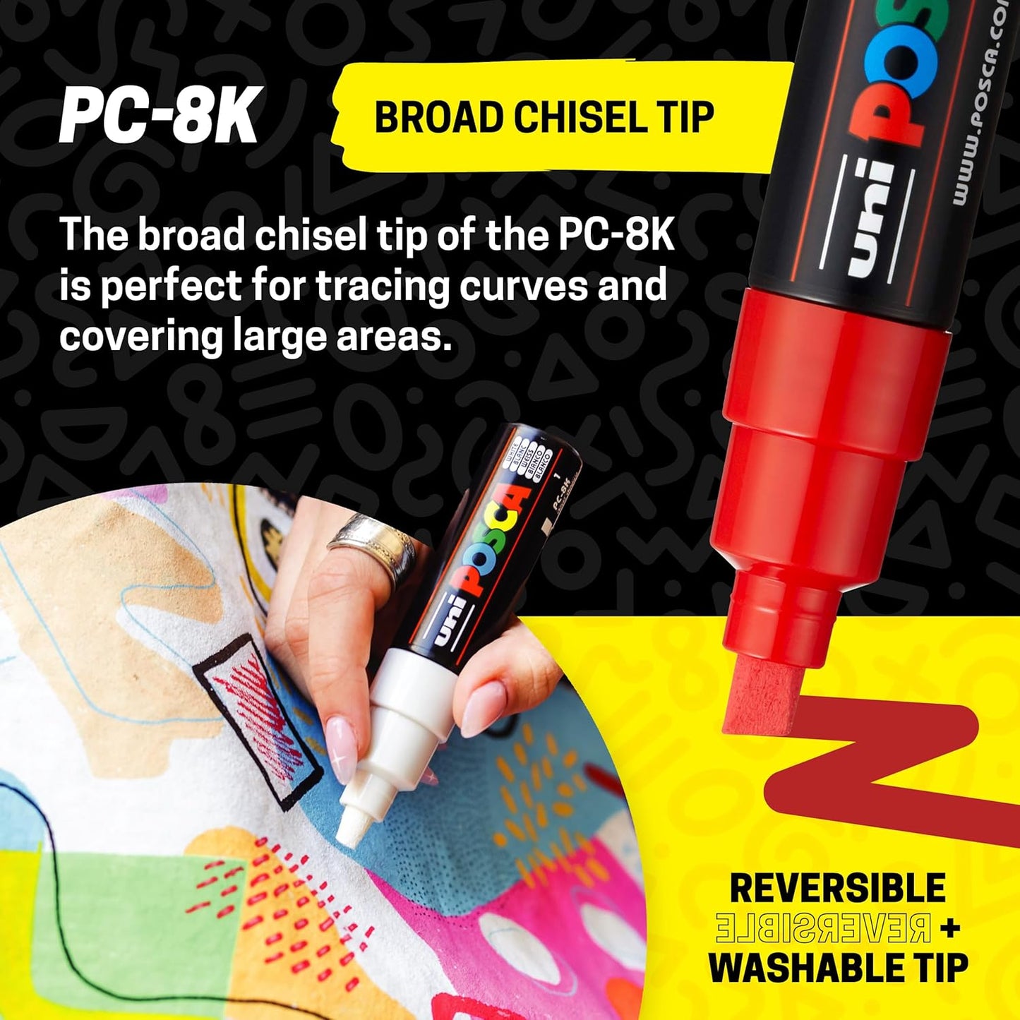Mitsubishi Posca PC-8K Marker 15-Colors