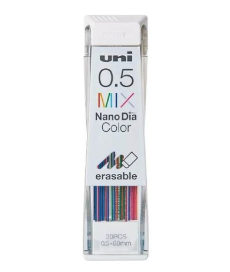 Mitsubishi uni NanoDia Color Mechanical Pencil Leads 0.5mm