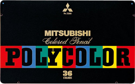 Mitsubishi uni Pencil Polycolor Colored Pencils 36-Color Set
