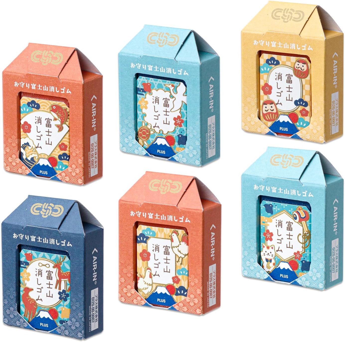 PLUS Air-in Mt. Fuji Eraser -Omamori