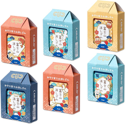 PLUS Air-in Mt. Fuji Eraser -Omamori