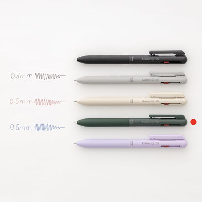 Pentel Calme Tri-Color Ballpoint Pen