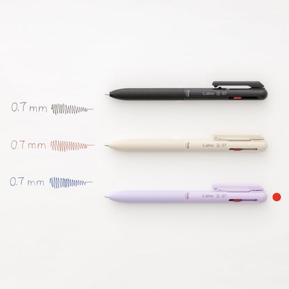 Pentel Calme Tri-Color Ballpoint Pen