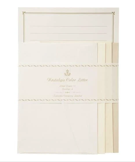 TSUTSUMU Letter Set -White