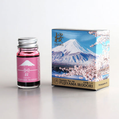 Teranishi Chemical Fujiyama Irodori Fountain Pen Ink (12ml)