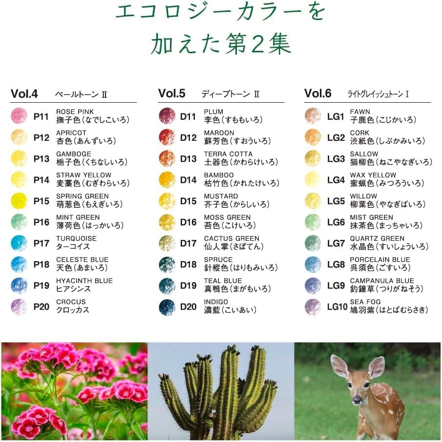 Tombow IROJITEN Colored Pencil 30-Color Set - Volume 2