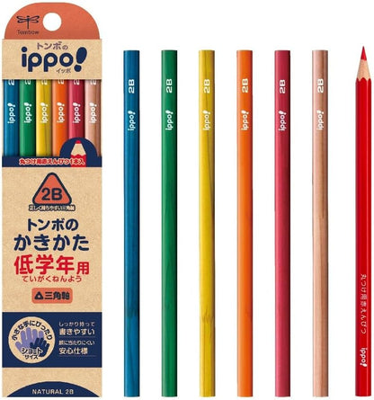 Tombow ippo Triangular 2B Pencils – 12 Pack