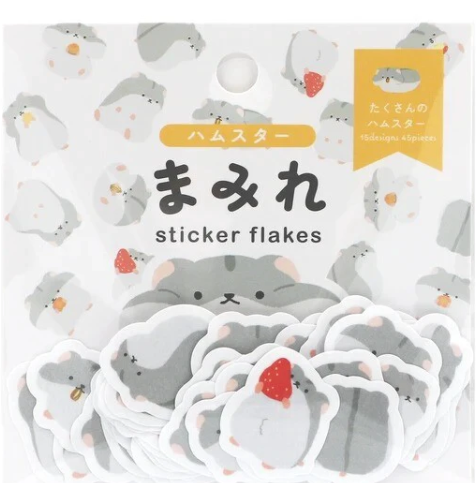 WORLD CRAFT Flake sticker Hamster
